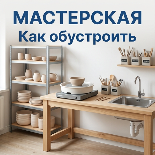 Необходимые инструменты для домашней керамики — петли, струна, губка, рейка, пигменты